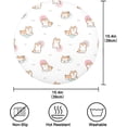 thumbnail image 4 of GZHJMY Cute Shiba Inu Dog Round Placemats Non-Slip Heat Resistant Placemat for Dining Table Kichen Party Table Diameter Decor 15.4 inch Set of 6 Table Mat, 4 of 7