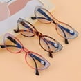 thumbnail image 2 of Reading Glasses Womens Cat Eye Bling Readers Plastic Blue Light Blocking Glasses, 2 of 5