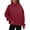 Wine, variant on Sawvnm Sweatshirt for Women Mock Neck Sweatshirt Long Sleeve Pullover Casual Loose Fit Fleece Tops Soft Comfy Fall Winter Warm