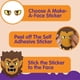 thumbnail image 3 of 36 PCS Make-a-face Sticker Sheets Make Your Own Halloween Characters Mix and Match Sticker Sheets with Vampire, Witch, Frankenstein, Ghost and More Ha, 3 of 4