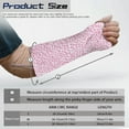 thumbnail image 6 of COEQINE Leopard Print Arm Cast Covers Soft Arm Cast Protector Stretch Arm Sleeves Small Teens Long Full Arm Cast Protector Anti Scratch Wound Care Supplies for Arm Plaster, 6 of 7