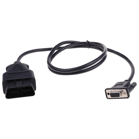 Universal OBD2 16Pin TO DB9 RS232 Adapter Cable Car Auto Diagnostic Interface