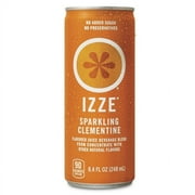 Izze Sparkling Clementine Flavored Juice 8.4 oz Cans - Pack of 24