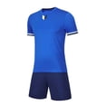 thumbnail image 4 of Bovxnpu Boys Athletic Shorts and Performance T-Shirt Clothes Set Short Sleeve Crewneck Kids Athletic Breathable Mesh Shorts Set, 4 of 5