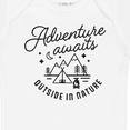 thumbnail image 4 of Inktastic Adventure Awaits Outside in Nature with Tent and Mountains Boys or Girls Baby Bodysuit, 4 of 5