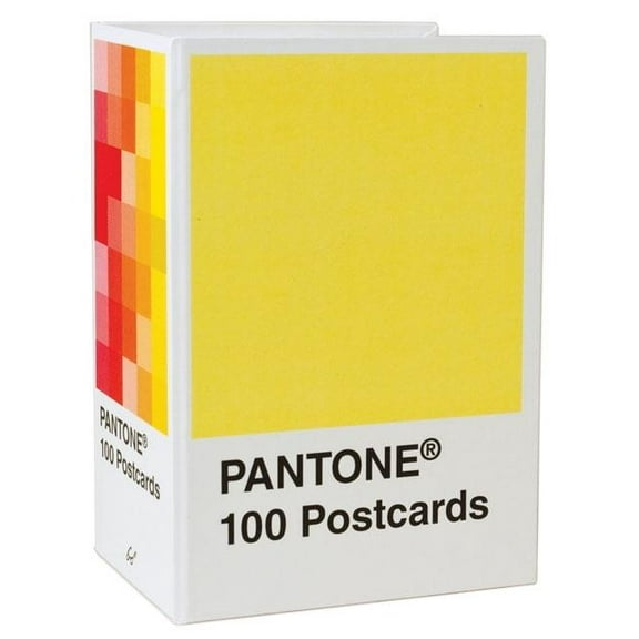 Pantone Postcard Box, 4 in x 6 in, Multicolor, 100 Count