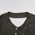 thumbnail image 5 of Men's Sun Protection Shirt Water Resistant Short Sleeve Button Down Shirts Quick Dry Cooling for Hiking Fishing Dark Gray, 5 of 8