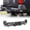 Rear Bumper+Tow Hook, variant on Rear Bumper Tow Hook for 2024-2026 Toyota Tacoma,Heavy Duty Steel Rear Bumper,Only Tow Hook