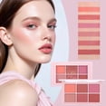 thumbnail image 2 of Matte Blush, 6 Color Blush Palette, Powder Blush Makeup, Cheek Palette, Face Blush, Natural Matte Finish, Buildable Color, Velvety Texture, Compact Design, Everyday Use, 2 of 5