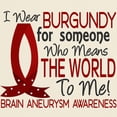 thumbnail image 3 of CafePress - Brain Aneurysm Meansworldtome1 Light T Shirt - Light T-Shirt - CP, 3 of 4