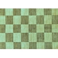 thumbnail image 1 of Ahgly Company Indoor Rectangle Checkered Light Blue Modern Area Rugs, 8' x 10', 1 of 4