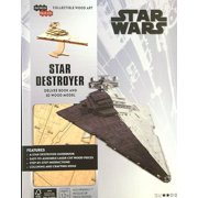 Star Destroyer Deluxe Book and 3D Wood Model (IncrediBuilds Star Wars)