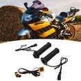 thumbnail image 4 of Puques 1 par de empuñaduras con calefacción Eléctrica temperatura Ajustable Handas de Invierno Mejor para la Motocicleta ATV 7/8 Pulgadas Manimentario, 4 of 7