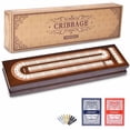 thumbnail image 1 of Juego de mesa Cribbage AMEROUS Wooden con cierre magnético, 1 of 9