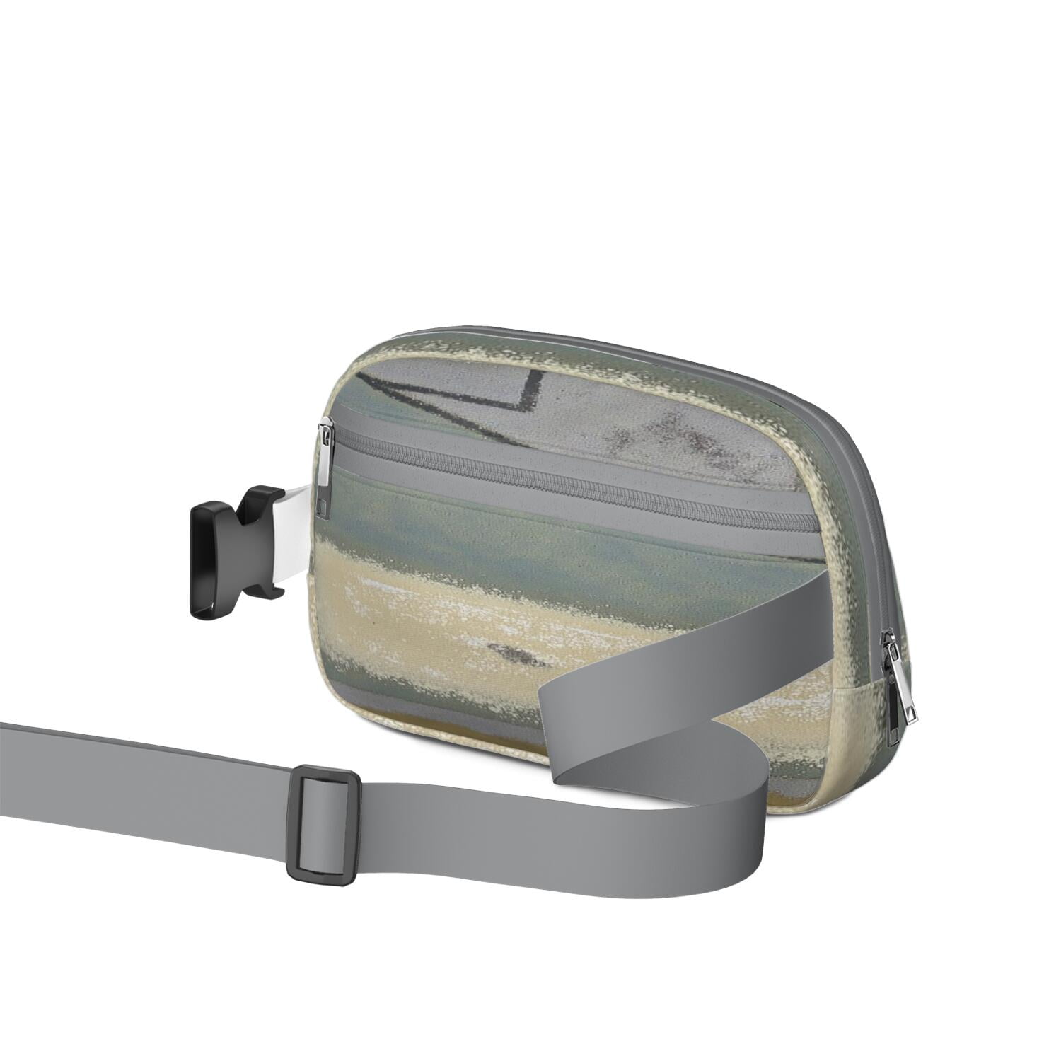 Belt Bag Small Fanny Pack for Commuters Fashion Waist Packs Running Workout Hiking Travel Fanny Pack Abstract Geometry Colorful
