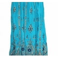 thumbnail image 2 of Indian Bollywood long skirt for women sequins ankle length ..., 2 of 4