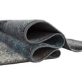 thumbnail image 4 of HR HANDCRAFT RUGS HR Contemporary Distressed Area Rug with Abstract Pattern - Elegance in Faded Hues for Trendy Home Decor Shadow Blue - 2 x 3 Doormat, 4 of 5