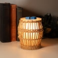 thumbnail image 3 of Scentsationals Wax Melt Warmer, Wax Warmer for Scented Wax Melts - Basket Rattan - Candle Wax Melter for Fragrance Cubes and Tarts, 3 of 6
