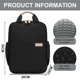 thumbnail image 2 of Mochila para computadora portátil - Bolsa para computadora para viajes de negocios - Viajes diarios - Adecuada para computadoras de 14 ", 2 of 5