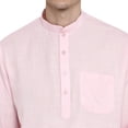 thumbnail image 4 of Mens Indian Cotton Kurta Tunic Button Down Shirt For Summer Comfort Short Shirt, 4 of 6