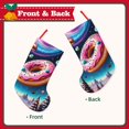 thumbnail image 2 of KLL Starry Sky Pine Tree Donut for 18" Christmas Stocking Snowman Xmas Stocking Holiday Christmas Decoration Gifts for Family Kids, 2 of 8