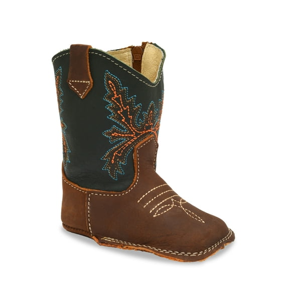 RedHawk Boot Co. Little Cowpokes Wide Square Toe Booties