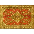 thumbnail image 1 of Ahgly Company Indoor Rectangle Persian Yellow Traditional Area Rugs, 2' x 3', 1 of 4