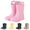 Black, variant on 3-12Y Toddler Kids Rain Boots with Easy on HandlesBoys Girls Waterproof Rubber Rainboots Lightweight Outdoor Mud Garden Shoes Yellow