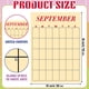 thumbnail image 3 of Calendario de pared Fullhawl 2025-26, borrado en seco, 30 x 42 cm, reutilizable, 3 of 6