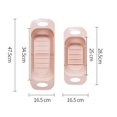 thumbnail image 4 of Shenmeida Extendable Over the Sink Colander Fruits and Vegetables Drain Basket Adjustable Strainer Sink Washing Basket for Kitchen, 4 of 7
