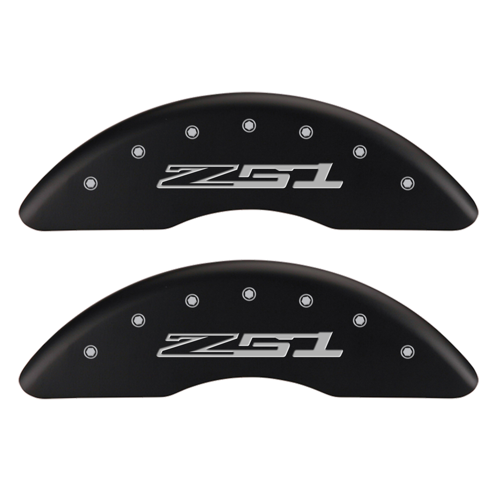 MGP 4 Caliper Covers Engraved Front Corvette C7 Engraved Rear Z51/2015