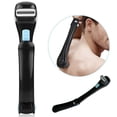 thumbnail image 2 of 14.7inch Electric Back Hair Shaver Cordless Body Shaver 180 Degrees Foldable Back Razor Pain-Free Back Hair Removal Shave Wet or Dry Detachable Body Hair Trimmer for Men Travel, 2 of 11