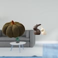 thumbnail image 2 of Cojines De Peluche Con Forma De Conejito De Calabaza Y Estatuas De Cerámica Para Una Decoración Caprichosa De Dormitorio, Sofá Y Jardín En Pascua Y Halloween, 2 of 8