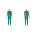 thumbnail image 2 of Eigraketly Trajes de neopreno Traje de buceo Traje de neopreno de secado rápido para niños Mangas largas y pantalones Mono de cuerpo completo Type1 NO1, 2 of 6