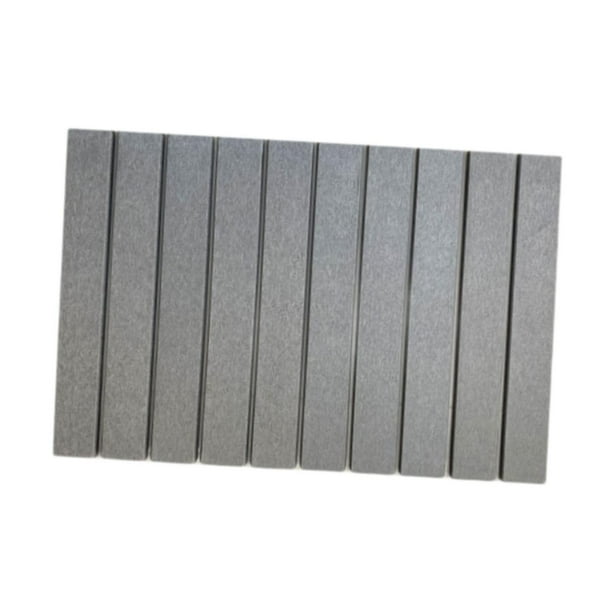 Posavasos de diatomita perfecl para secar platos de cocina gris claro 60 cm x 39 cm