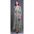thumbnail image 2 of Bimba Floral Beach Kaftan Bikini Cover up Womenâ€™s Maxi Dress Long Caftan-4X-5X, 2 of 5