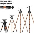 thumbnail image 2 of Zomei 74 Inch Q188 Travel Aluminium Tripod Monopod With Ball Head for DSLR Camera, 2 of 5