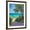 Brown Frame, variant on Art.com Caribbean View I Art Print by Jane Slivka, 12" x 16"