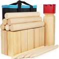 thumbnail image 1 of Set de juego Juegoal de Kubb Backyard para lanzar bloques de madera con bolsa, 1 of 7