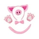 thumbnail image 5 of Conjunto de disfraz de cerdo, tocado, vestido elegante para fiestas, espectáculos de Halloween Con guantes, 5 of 9