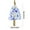 E, variant on hulanddffd Mushrooms Wind Chimes - Painted Glass Wind Bells with Wooden Beaters, Seaside Beach Themed House Decor Hanging Ornament for Front Door and Outside Garden