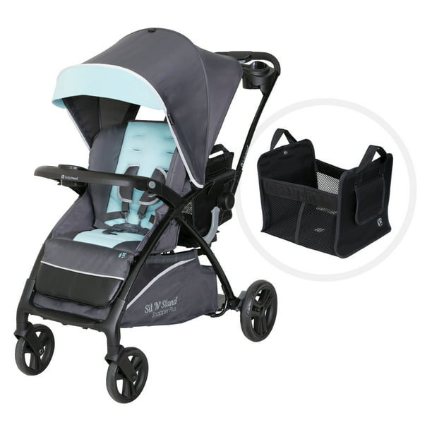 Baby Trend Sit N' Stand Sit and Stand, Blue Mist - Walmart.com ...