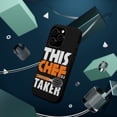 thumbnail image 3 of DistinctInk Tough Case for Apple iPhone 15 PRO (6.1" Screen), Compatible with MagSafe Charging - This Chef is a Whisk Taker, 3 of 6