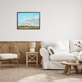 thumbnail image 2 of Stupell Industries Cloudy Landscape Painting Nature Painting Black Framed Art Print Wall Art, 30 x 24, 2 of 8