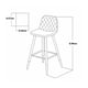 thumbnail image 3 of BANCO MÉRIN BORDADO TELA GRIS METAL/MADERA, 3 of 3