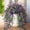 A_Free Size, variant on Faux Wisteria Flowers, Purple Artificial Hanging Vine for Garden, Home, or Wedding Decor, Low-Maintenance Silk Plant for Indoor/Outdoor Use