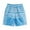 R/2427Sky Blue, variant on Vividxx Kids Elastic Waist Shorts For Boys Girls Comfortable Casual Playwear Breathable Summer Active Wear Toddler Teen Adjustable Fit Solid Color Breathable Bottoms