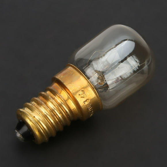 Microwave Oven Bulb, Sturdy Microwave Oven Parts, E14 Brass 10Pcs Microwave Oven Accessories for Over the Range Hood Microwave 15W
