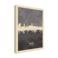thumbnail image 2 of Trademark Fine Art 'Bremen Germany Skyline Gray' Canvas Art by Michael Tompsett, 2 of 4