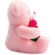 thumbnail image 3 of Teddy Bear Stuffed Animals Plush Bear Holding Rose Soft Plush Toy Valentine's Day, 30cm, Pink, 3 of 5